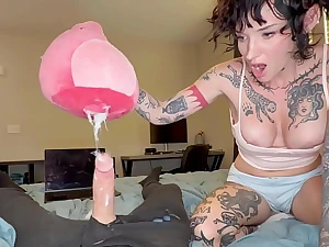 Alex Roman & Kitten Quinn share a tasty farmyard alongside their step-step-brother's fat human nature stick